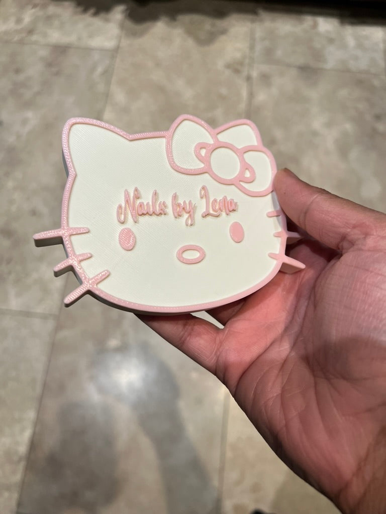 Personalized Nail Tech Nail Display Holder