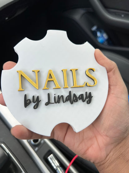 Personalized Nail Tech Nail Display Holder