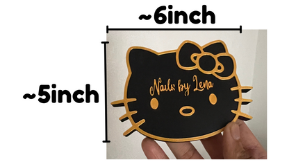 Personalized Nail Tech Nail Display Holder