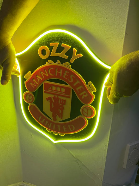 Personalized Football Club Shields