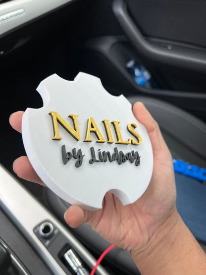 Personalized Nail Tech Nail Display Holder