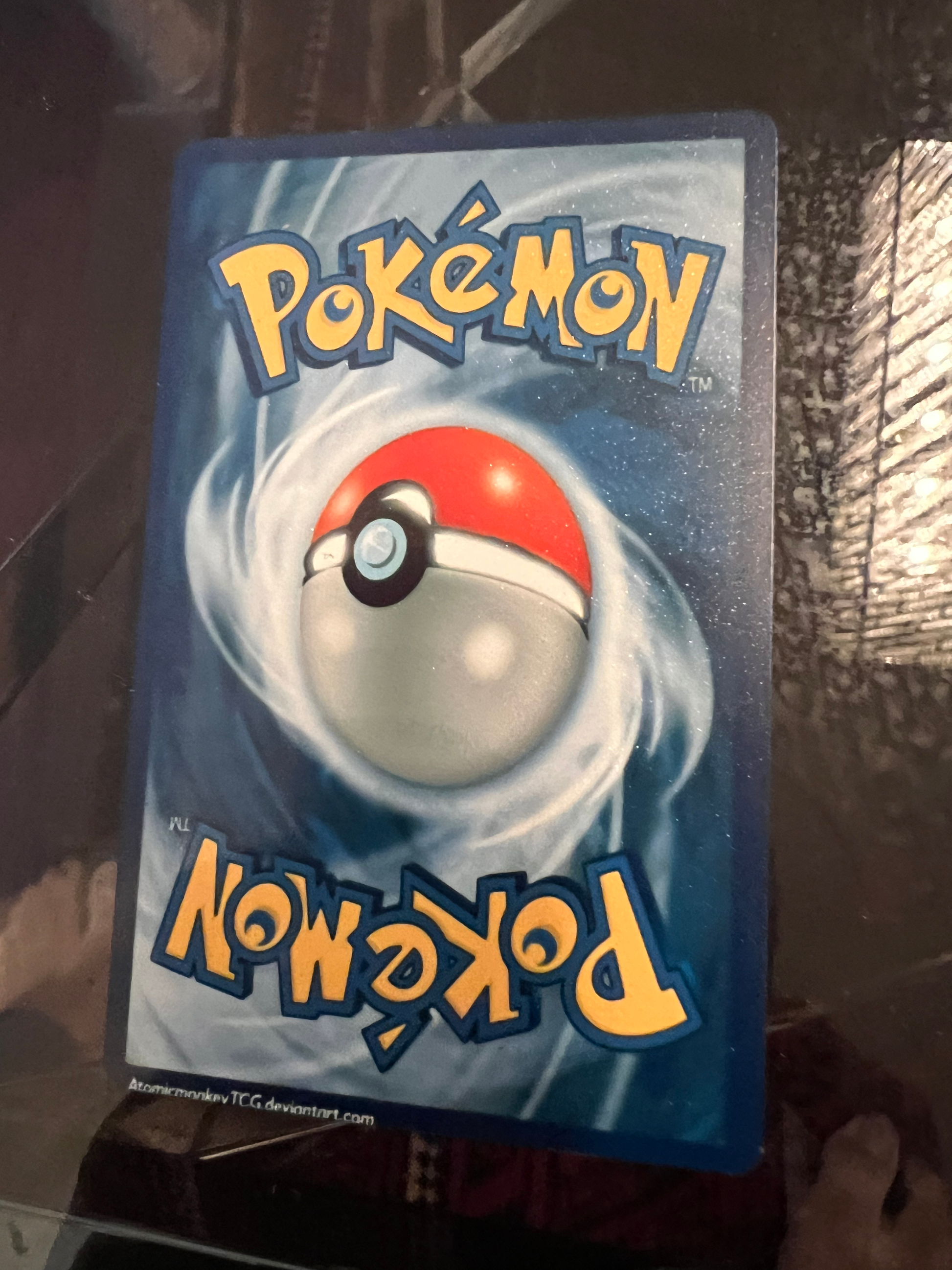 pokemon trainer id card Custom Pokémon Trainer ID Card