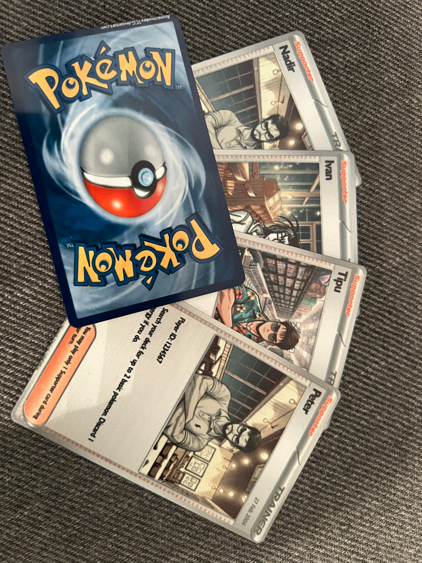 Custom Pokmon Trainer ID Card - Premium Edition ridancustoms Custom Pokmon Trainer ID Card - Premium Edition ridancustoms