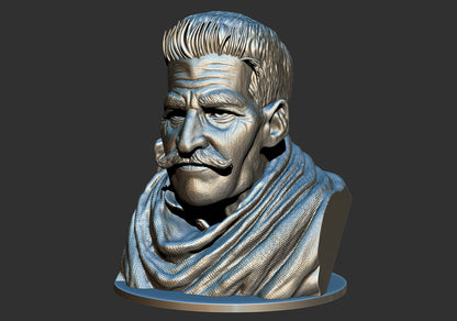 2D to 3D custom statue